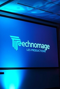 Projection d'une image sur un tableau blanc