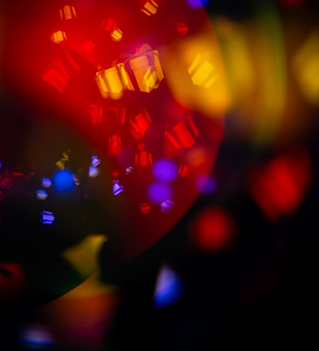 Ballon illuminé pour party de noël